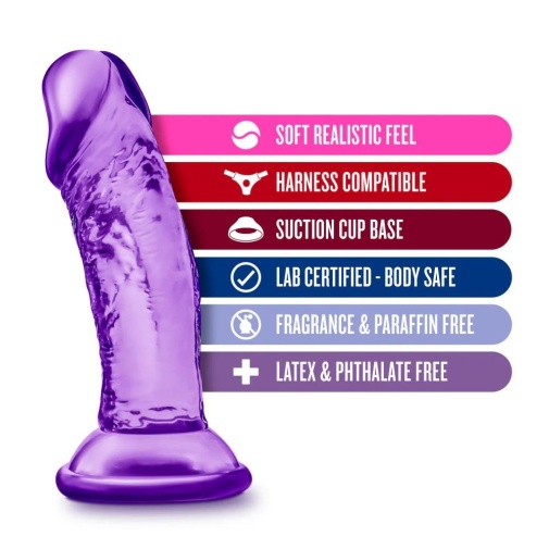 B Yours - Sweet Dildo 10cm  - Purple 照片