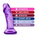 B Yours - Sweet Dildo 10cm  - Purple 照片-3