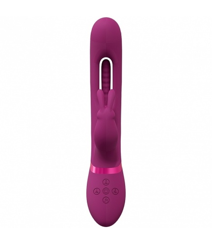 Vive - Mika Flapping Rabbit Vibrator - Pink photo