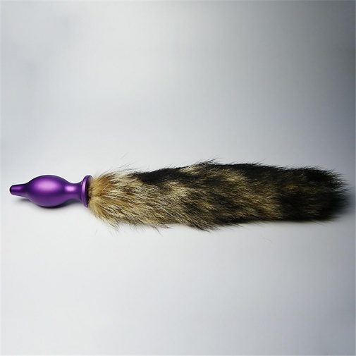 XFBDSM - 铝合金尾肛门插头L - 紫色 照片
