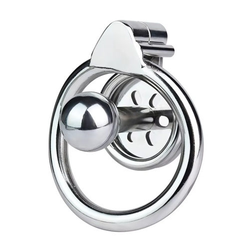 FAAK - Chastity Cage 191 45mm w Belt - Silver 照片