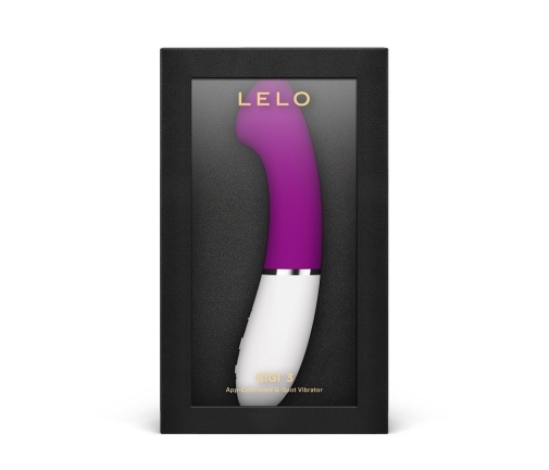 Lelo - Gigi 3 優質G點震動棒 可連應用程式 - 深玫瑰色 照片