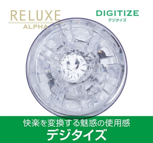 T-Best - Reluxe Alpha Digitize Soft Type Masturbator - Green photo