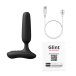 Lovense - Glint APP Vibro Butt Plug - Black photo-18