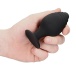 Ouch - Rippled Butt Plug Set - Black photo-4