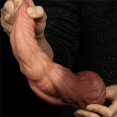 Lovetoy - 9.5" 双层特大码假阳具 照片