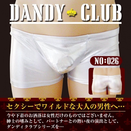 A-One - Dandy Club 26 男士內褲 - 白色 照片
