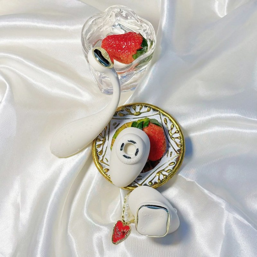 Zalo - Deya Wearable Vibrator - Ivory White photo
