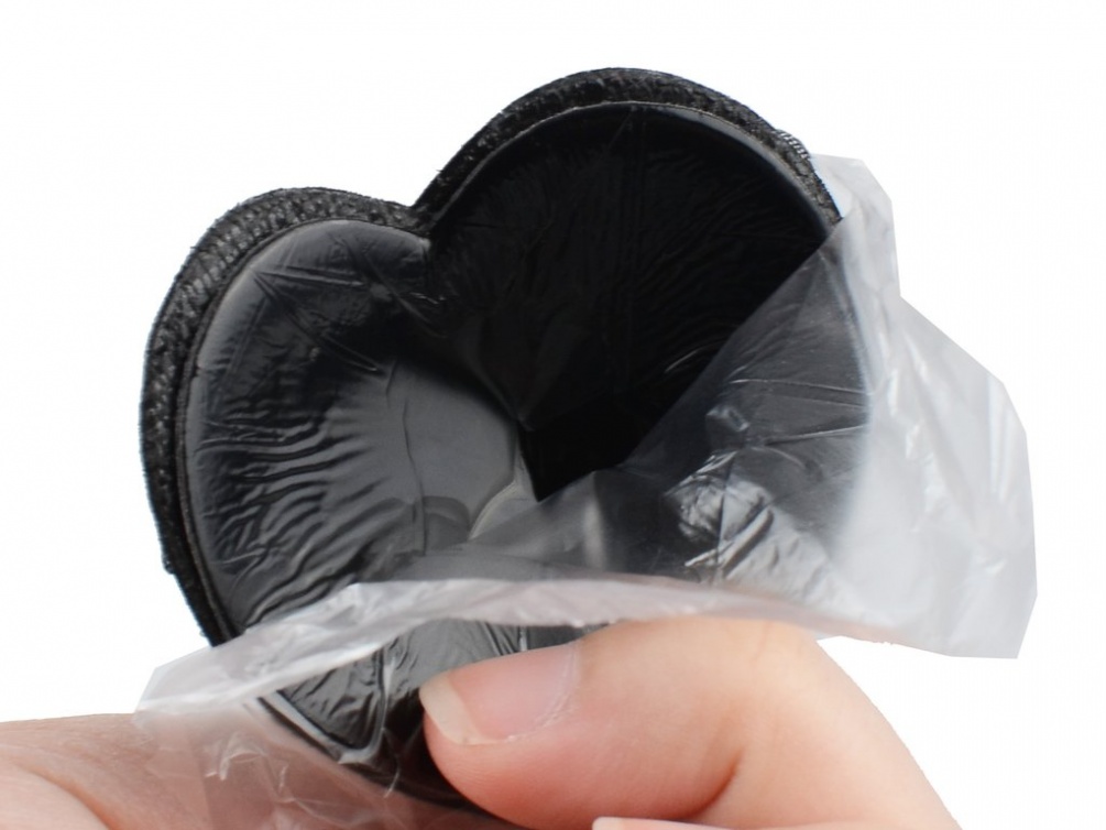 Toynary - SM09 Rose Nipple Covers - Black photo-4