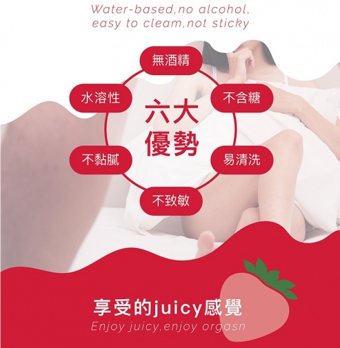 Play & Joy - Oral Sex Strawberry Lube - 30ml photo