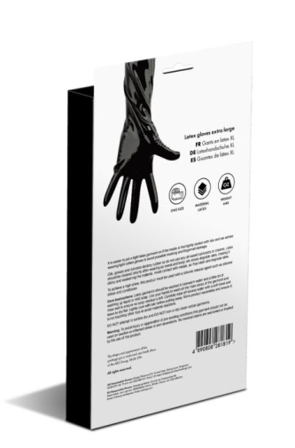 Prowler - Latex Gloves - Black - XL 照片