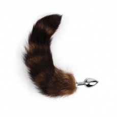 Chisa - Frisky Fox Tail Butt Plug - Brown photo