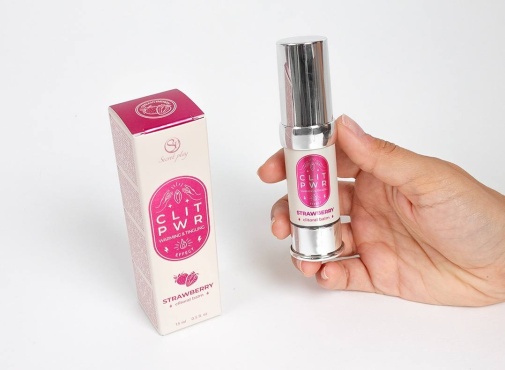 Secret Play - Clit Pwr Clitoral Balm Strawberry - 15ml photo