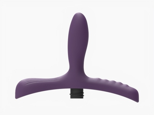 Bouncy Bliss - Classic Vibro Grinder Pillow - Purple photo