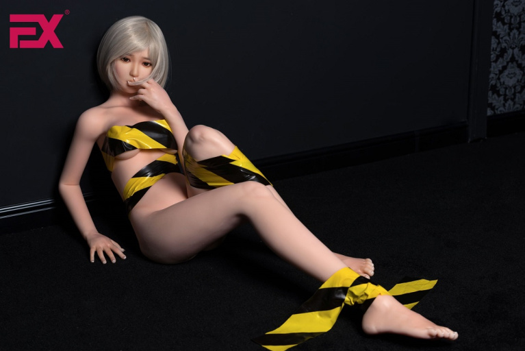Jun Asian Realistic Sex Doll, Skinny Body, Ultra Soft Silicone 145 cm (4’8 ft) photo