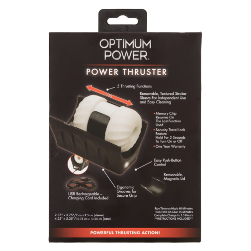 CEN - Optimum Power Thruster Masturbator - Black 照片