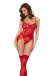 Mapale - 8897 Sequin Bodysuit - Red - M photo