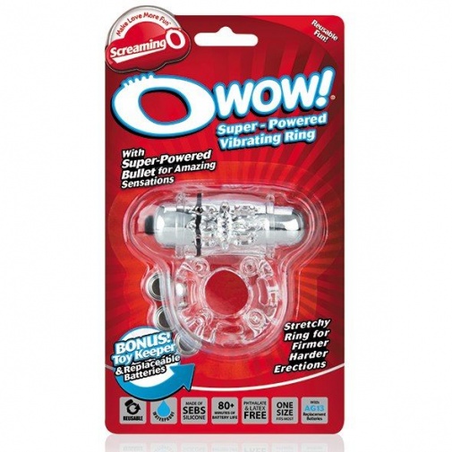 The Screaming O - Owow Clear - Silver photo
