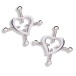 FAAK - Heart Nipple Clamps w Harness photo-4