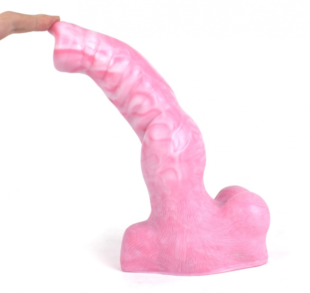 Anal plug/dildo, environmental protection and health
Realist... FAAK - Hawk Werwolf Dildo - Pink photo-3