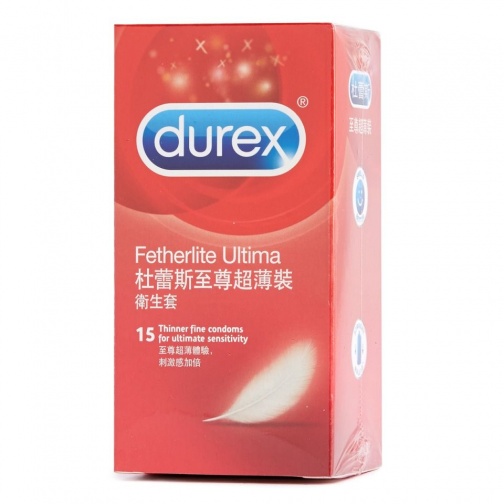Durex - Fetherlite Ultima 15's pack photo