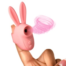 Inmi - Shegasm Sucky Bunny Clit Stimulator - Pink photo