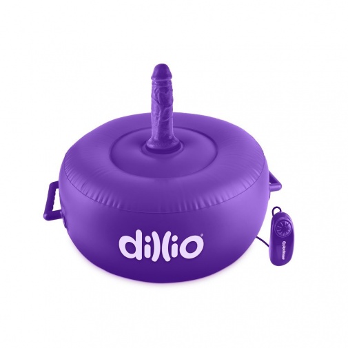 Pipedream - Vibrating Inflatable Hot Seat - Purple photo