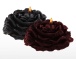 Taboom - 玫瑰花形滴蠟蠟燭 2件裝 - 黑色/紅色 照片-5