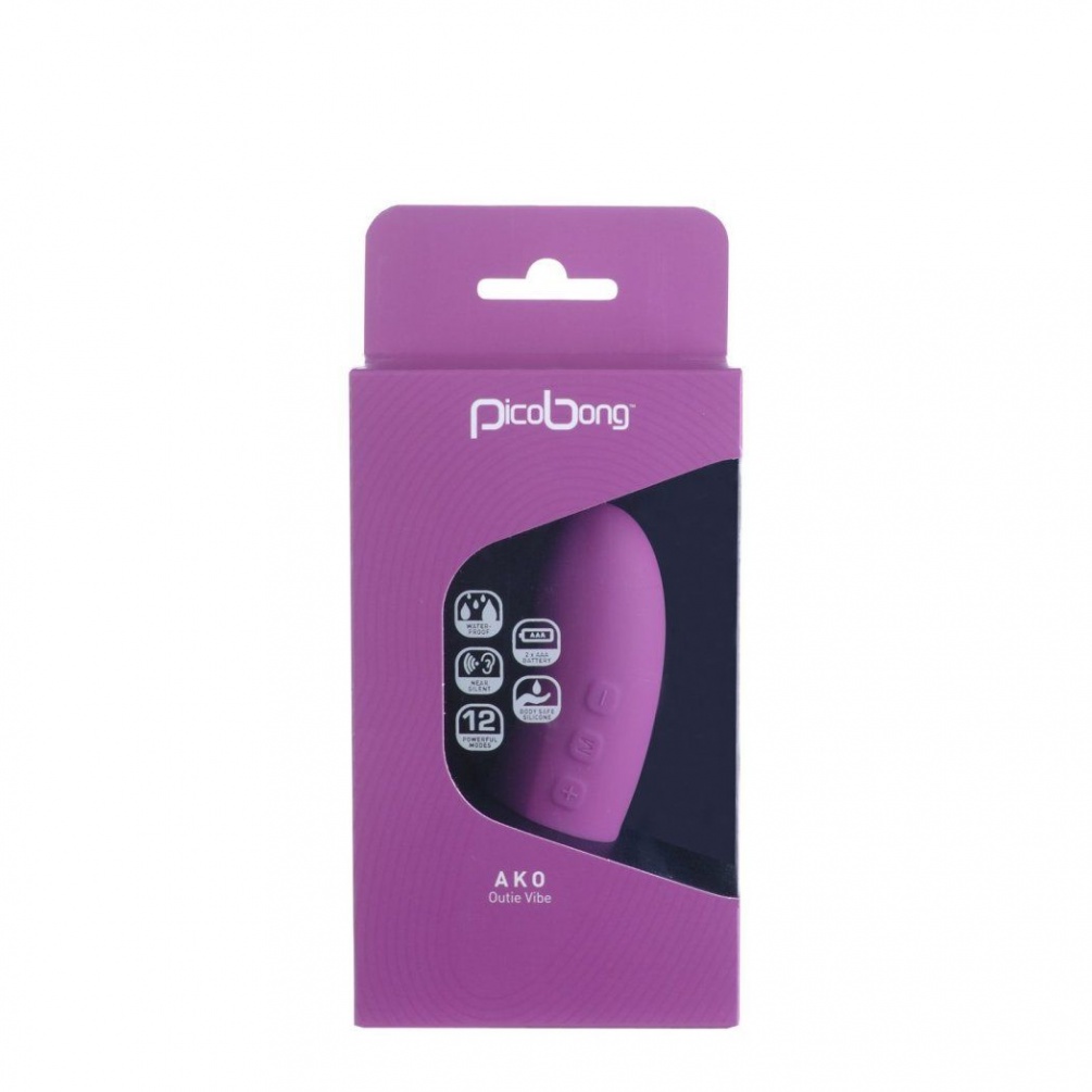 For use in one-play or foreplay, Ako will curl your lips and... PicoBong - Ako - Purple photo-2