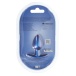 Ouch - Smooth Anal Plug S - Metalic Blue photo-4