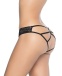 Mapale - 97 Open Back Panties - Black - XL photo-3