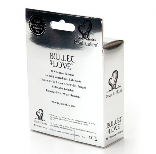 Bullet 4 Love - 充电式震动子弹连遥控 - 黑色 照片