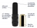Satisfyer - Mini Lovely Honey Vibrator - Gold photo-4