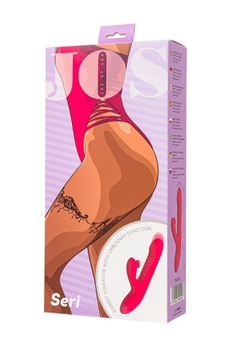 JOS - Seri Tapping Rabbit Vibrator - Pink photo