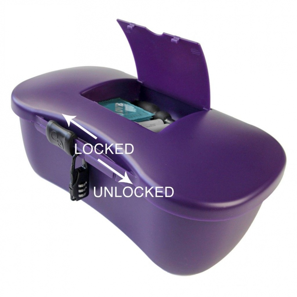 Meet patent pending JOYBOXX with PLAYTRAY; the world's first... Joyboxx - Hygienic Storage System - Purple photo-8