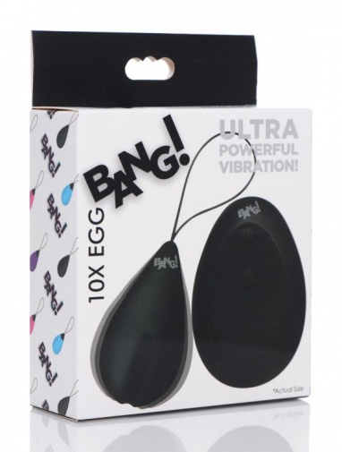 Bang! - 10X Vibro Egg - Black photo