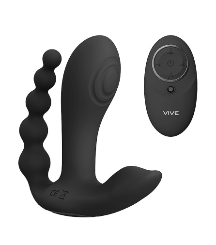 Vive - Kata Double Vibrator - Black photo