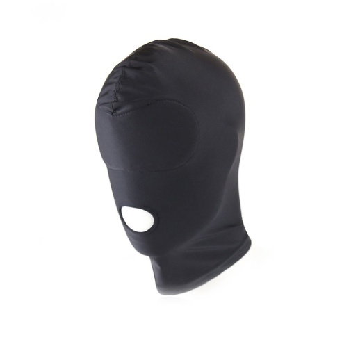 Kiotos - 氨綸透氣彈性開口面罩 - 黑色 照片