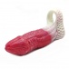FAAK - Monster Cock Sleeve - Red/White photo