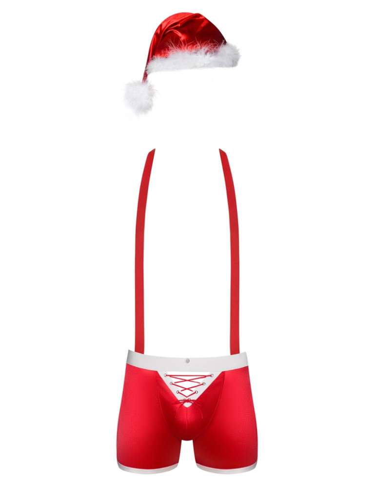 Obsessive - Mr Claus 聖誕制服 - 紅色 - L/XL 照片