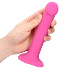 Loveline - Non-Phallic Vibro Dildo M - Powerful Pink photo