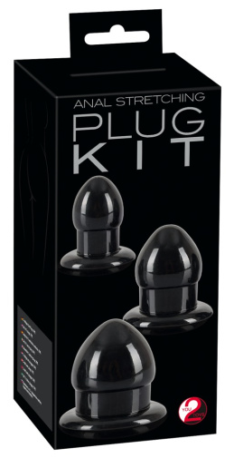 You2Toys - Stretching Plug Set - Black 照片