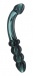 Prisms Erotic Glass - Hamsa G-Spot Wand - Smoky Jade photo