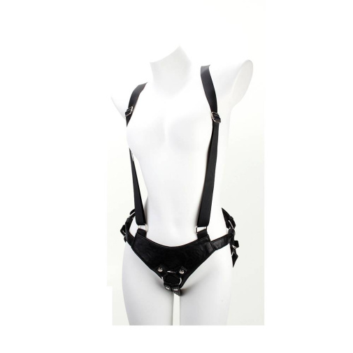 Chisa - Tomboy Strap-On Harness - Black 照片