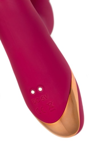 JOS - Tenty Rabbit Vibrator - Burgundy photo