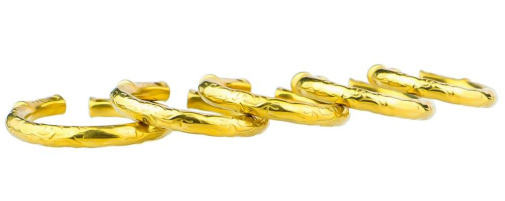 FAAK - Snake Metal Cock Ring 29mm - Gold 照片