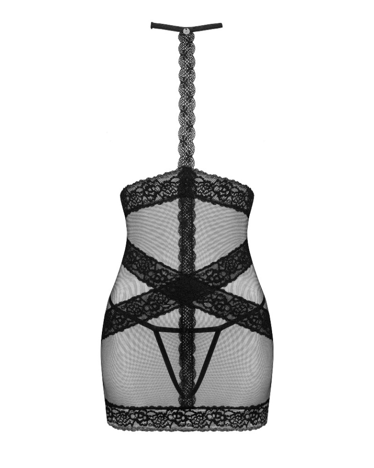 Obsessive - Lacrisia Chemise - Black - M/L photo