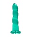 RealRock - 7" Wave Non-Realistic Dildo - Green photo