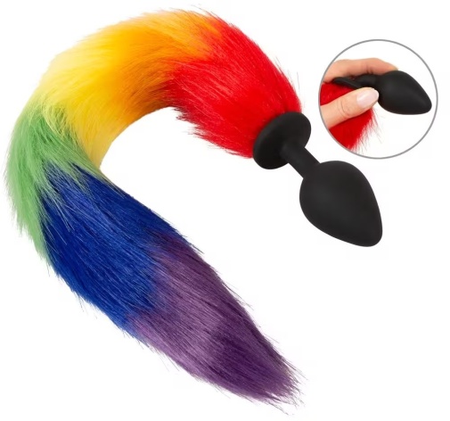 You2Toys - Fox Tail Plug - Rainbow 照片
