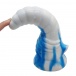 FAAK - Curve Anal Dildo - White/Blue photo-4